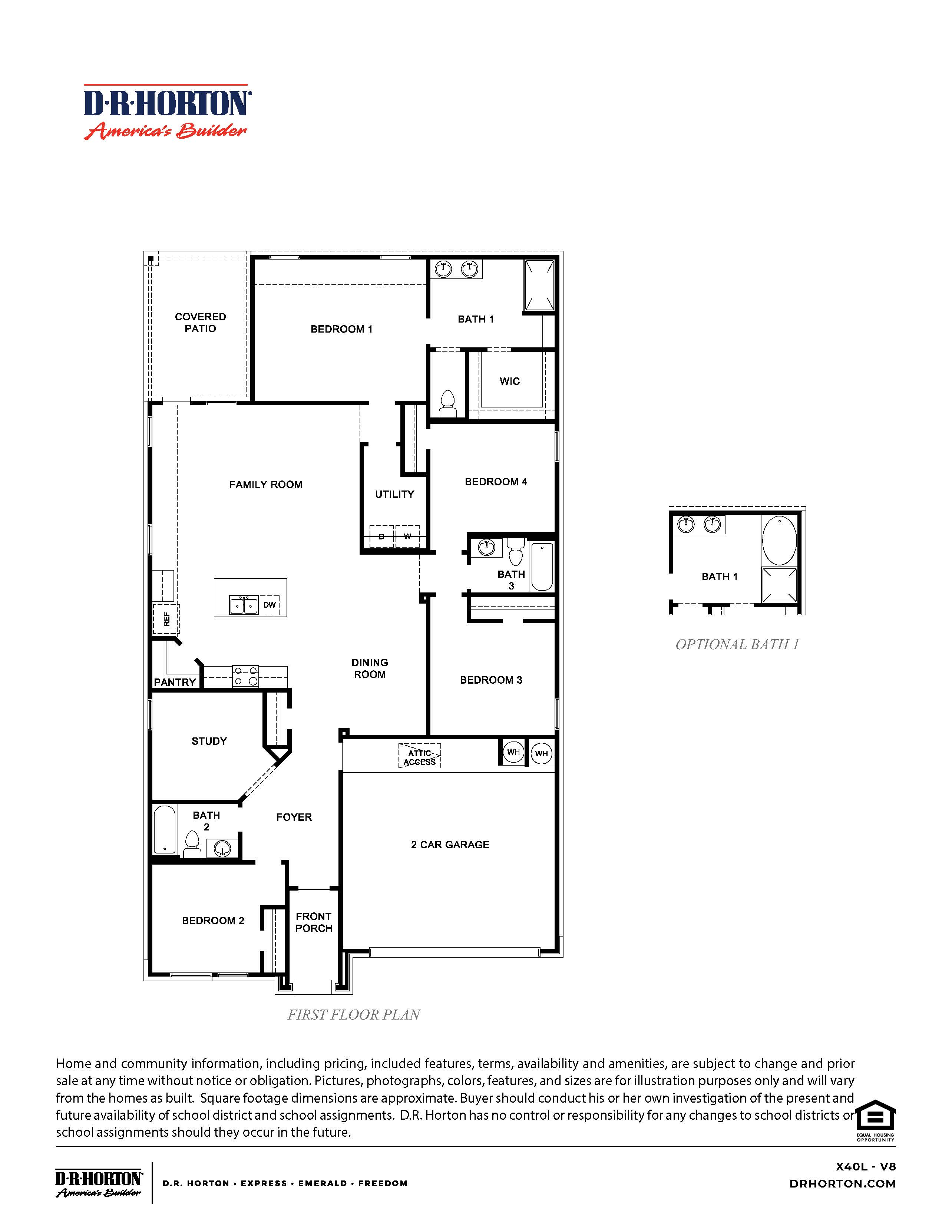 Lakeway floorplan