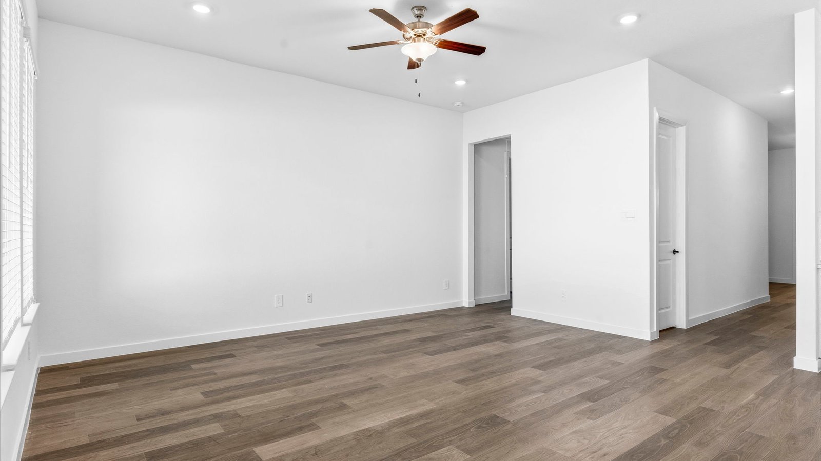 open concept living room