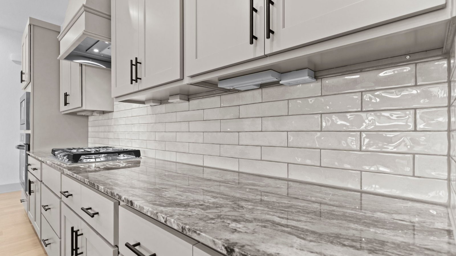 kitchen with granite countertops
