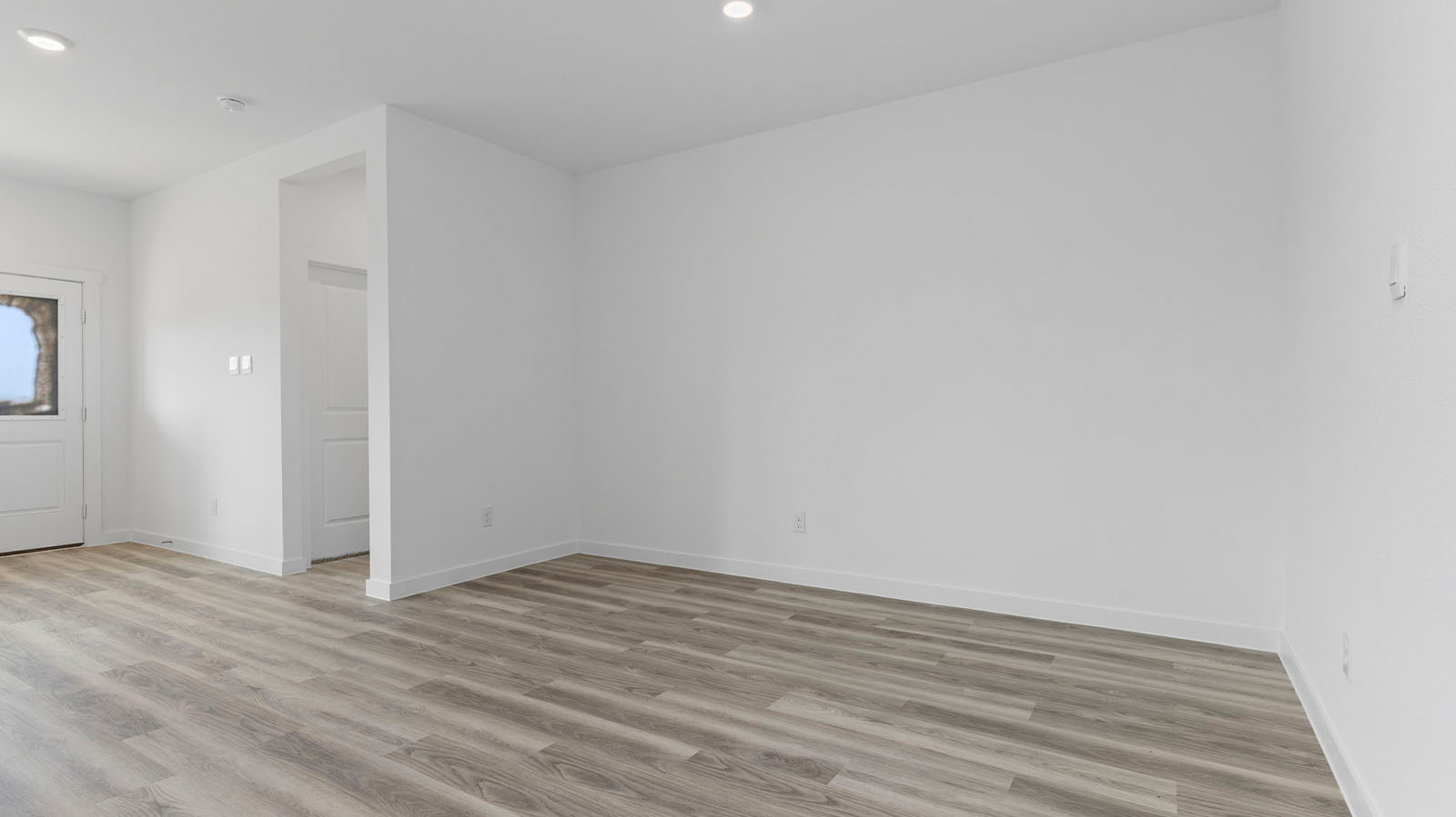 Open concept dining room