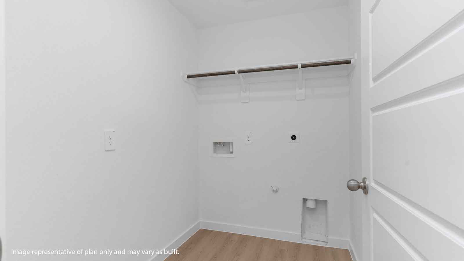 walk in laundry room