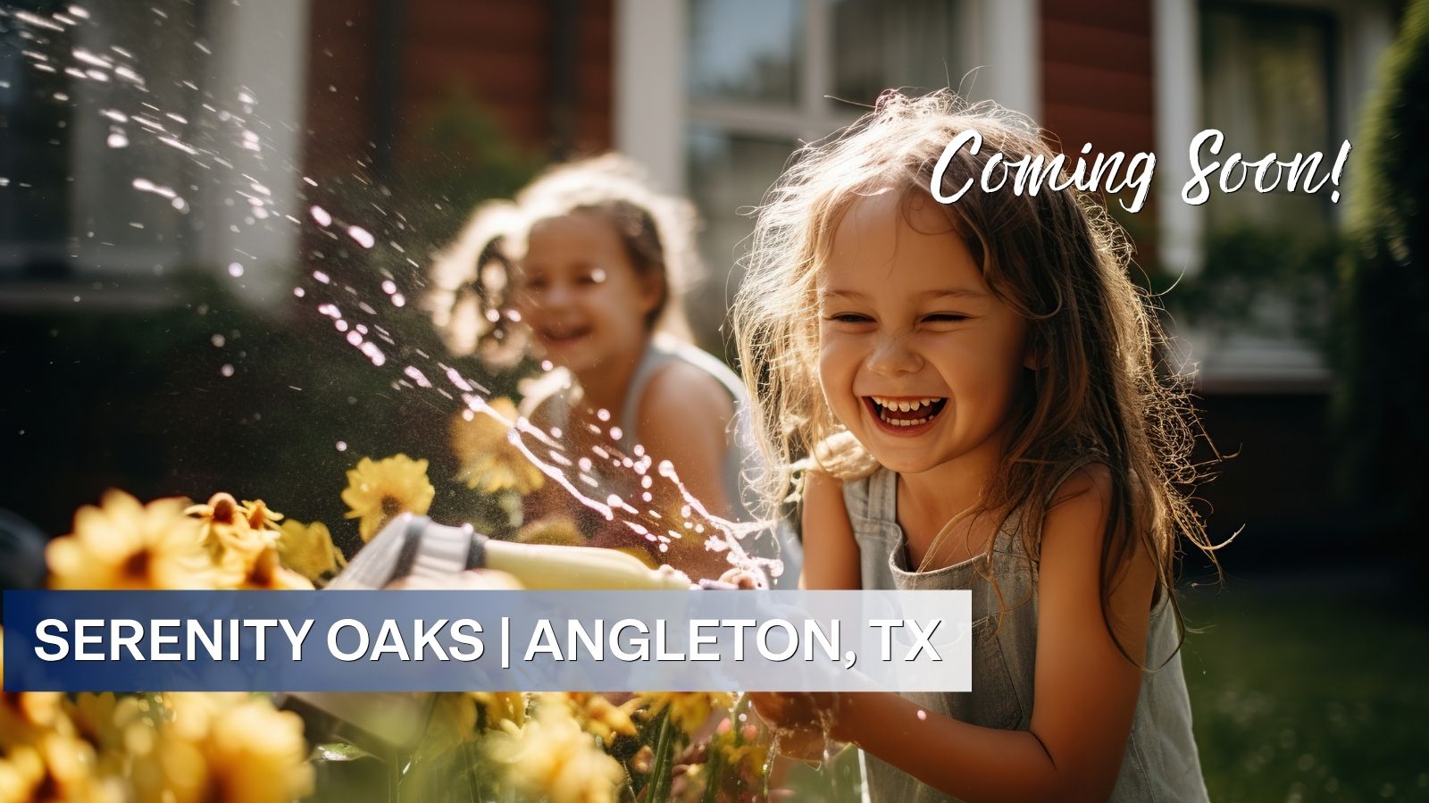 New homes in Serenity Oaks by DR Horton in Angleton TX on half acre homesites with room to roam