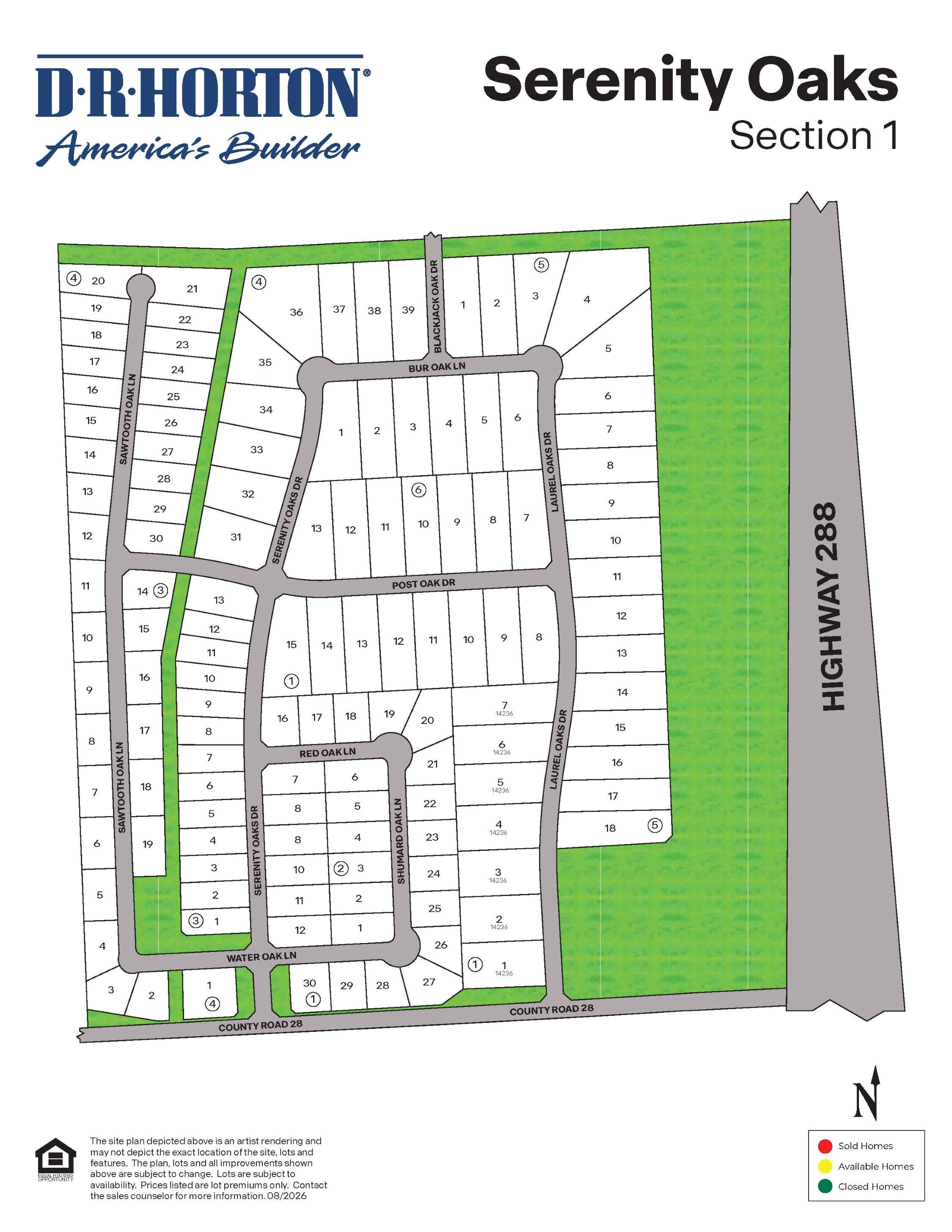 Static Lot Map