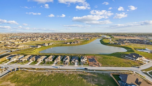 Aeral view of grand cay