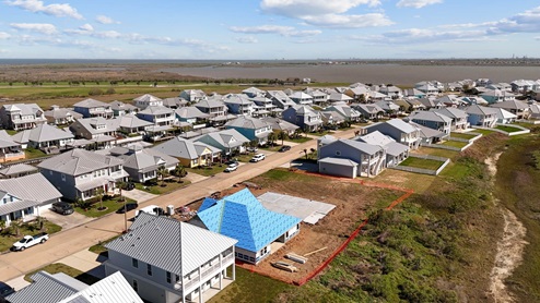 Aerial view of homesite