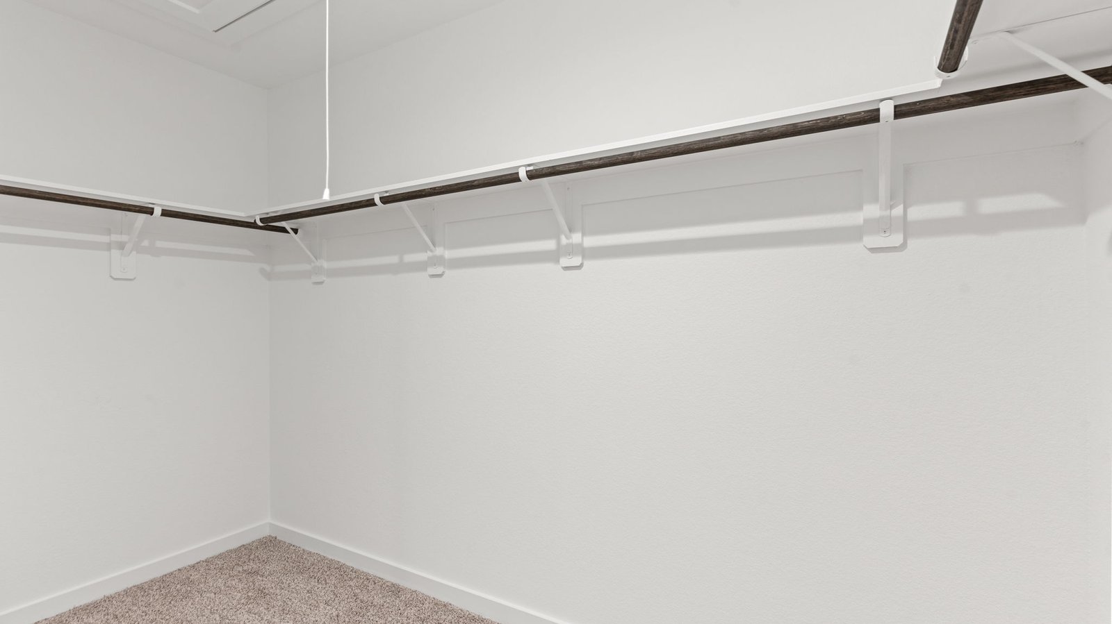 Interior walk-in closet