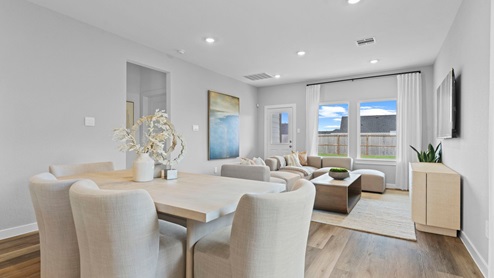 breakfast area