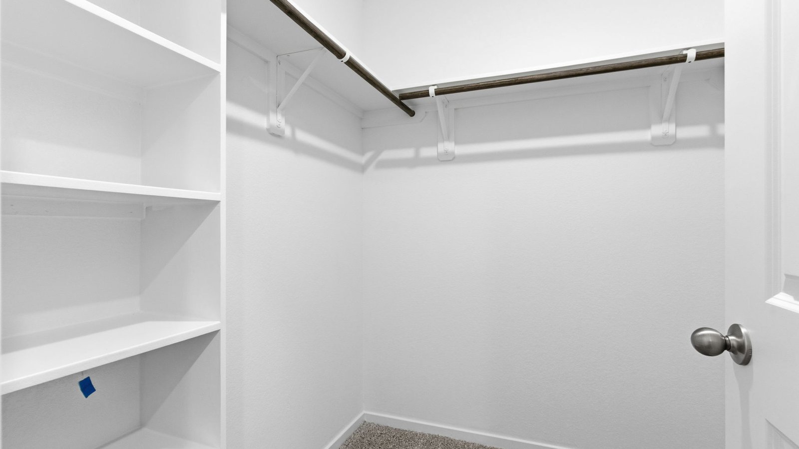 walk in primary closet