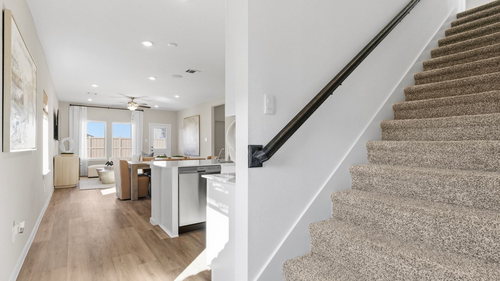 foyer with staircase