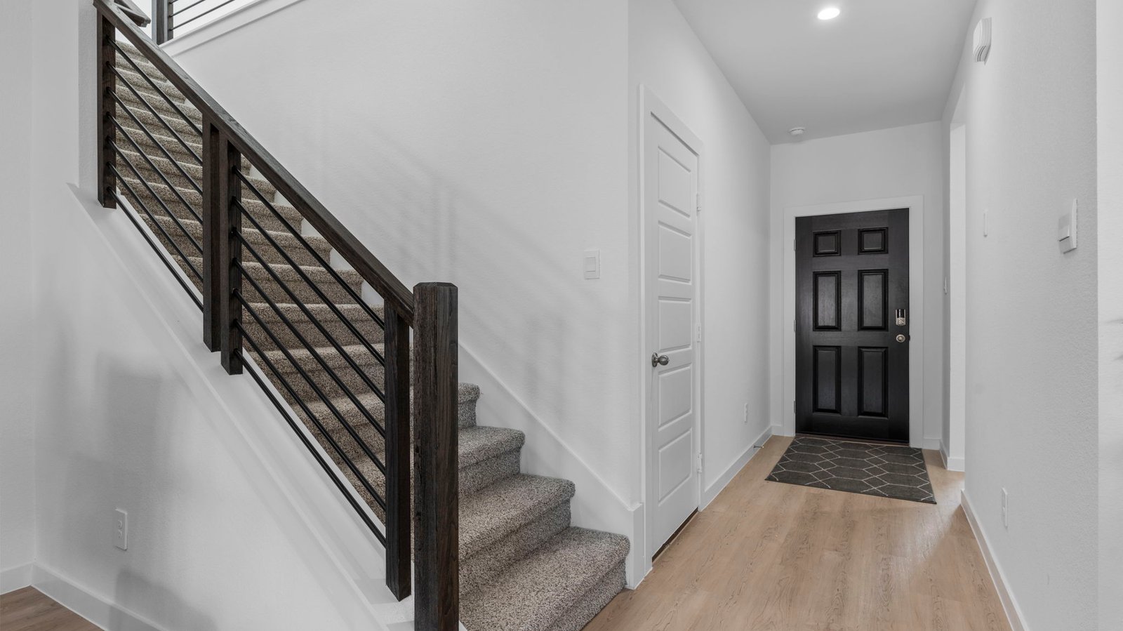 stairway in the foyer