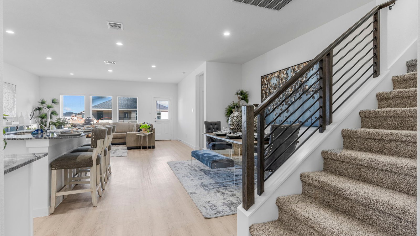 foyer with staircase
