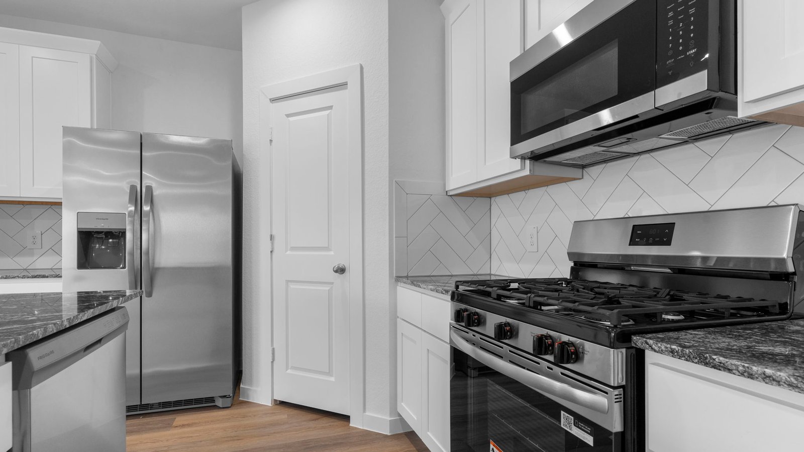 kitchen with stainless steel appliances