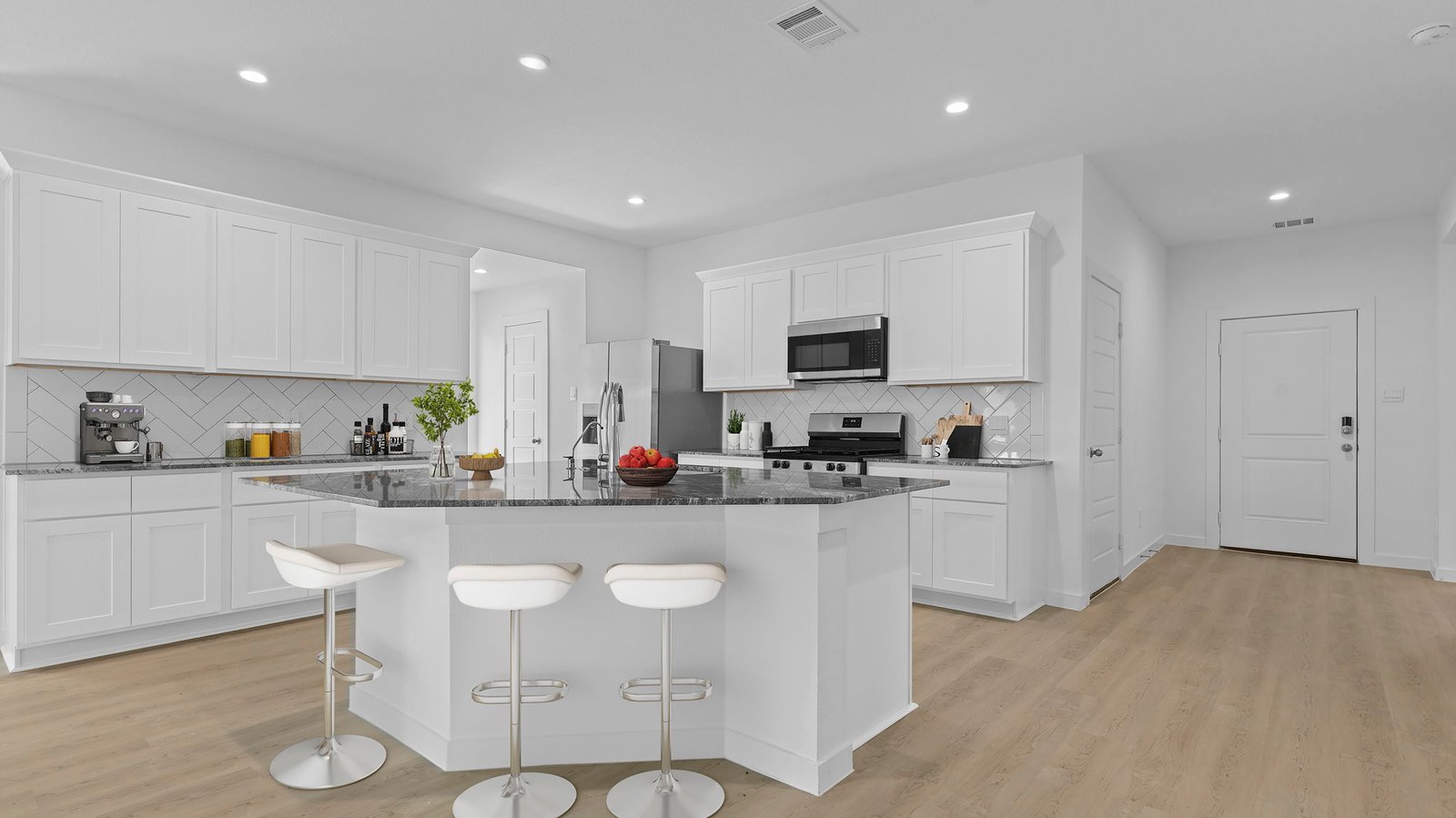 open concept kitchen