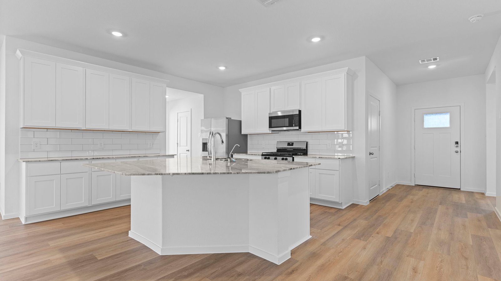 open concept kitchen