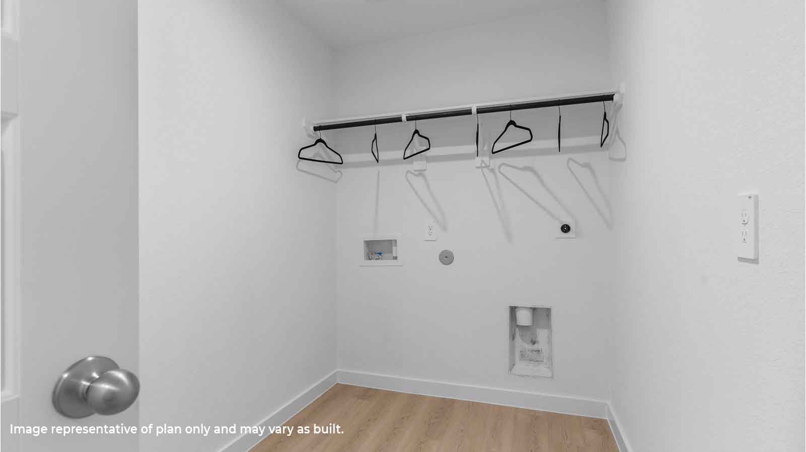 walk in laundry room