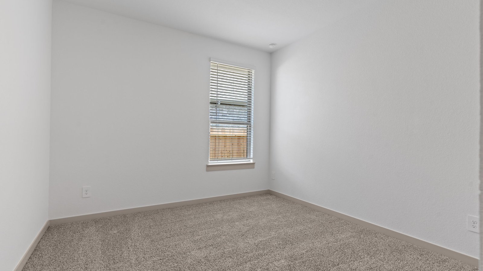 secondary bedroom with window