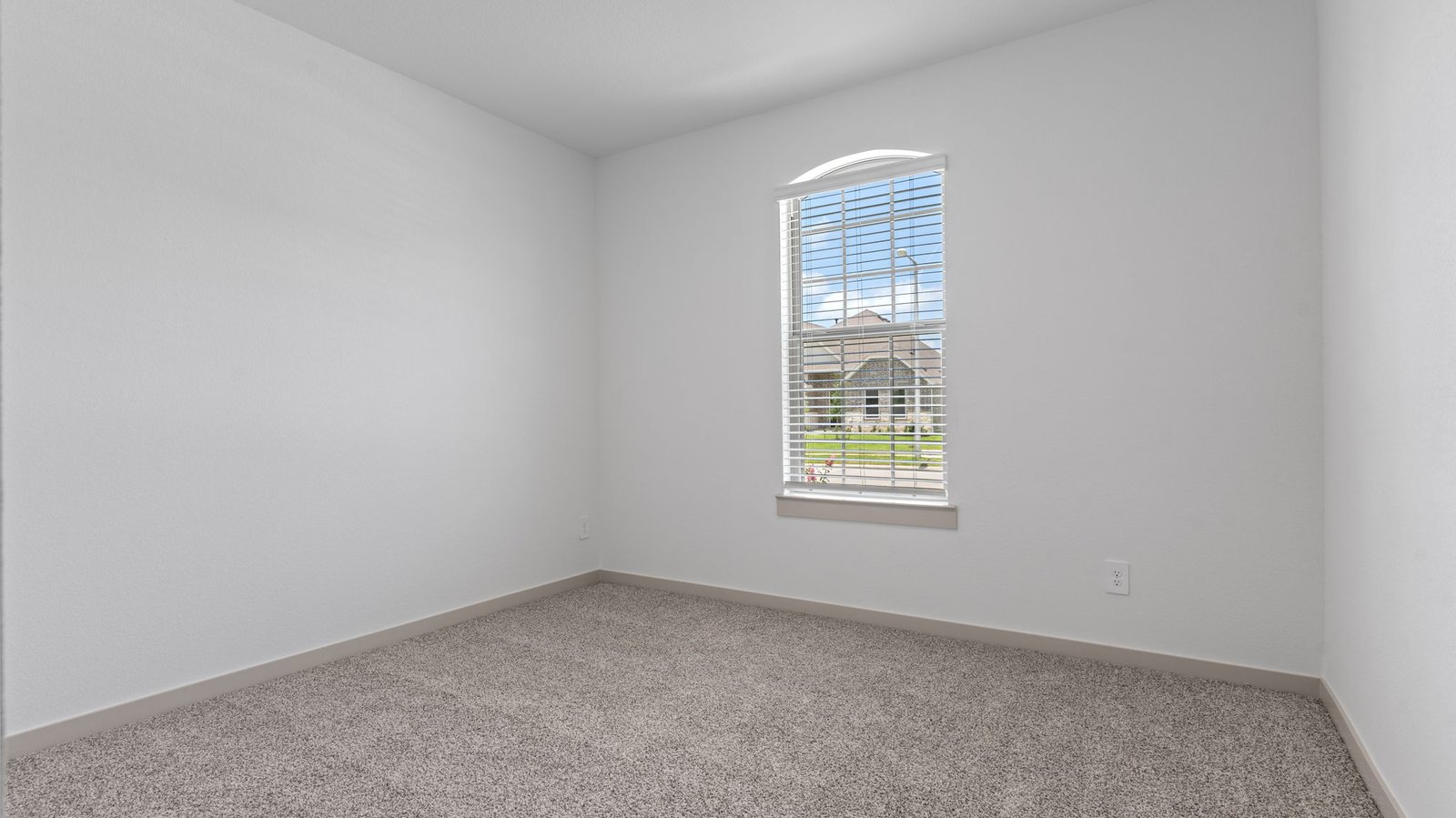 secondary bedroom with window