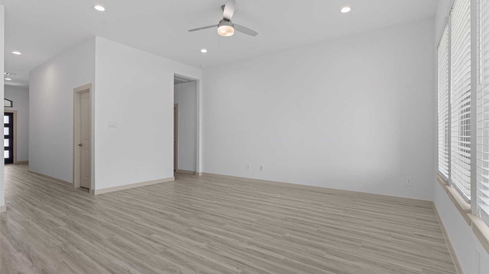 Open concept family room