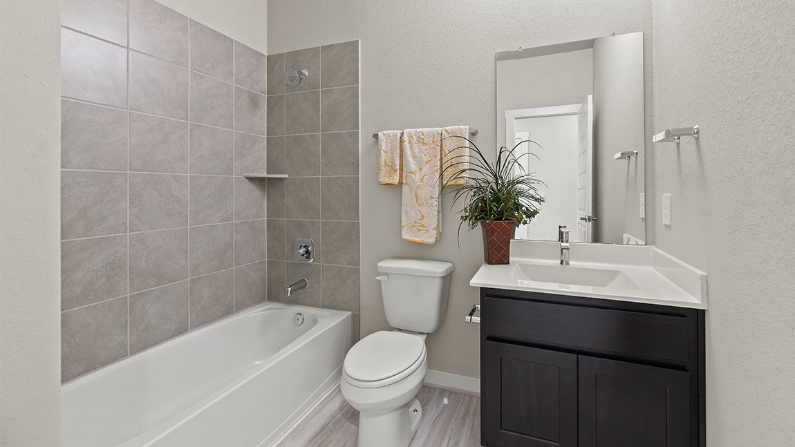 2nd Bath - The Lorenzo Plan - Pearland, Texas, Alexander Presented By D.R. Horton