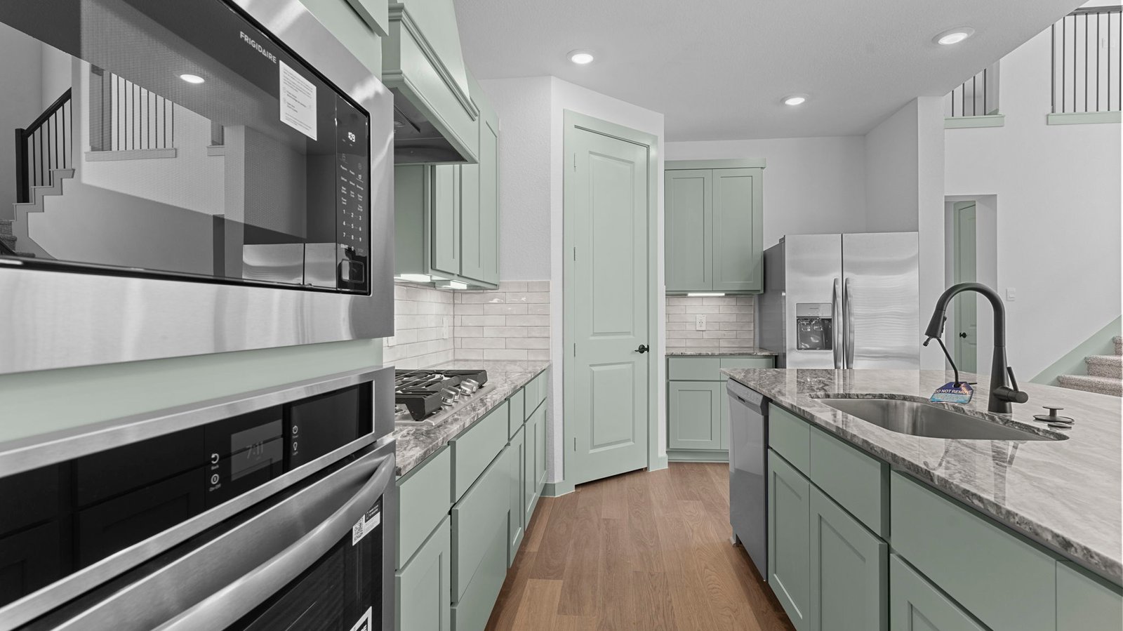 kitchen with stainless steel appliances