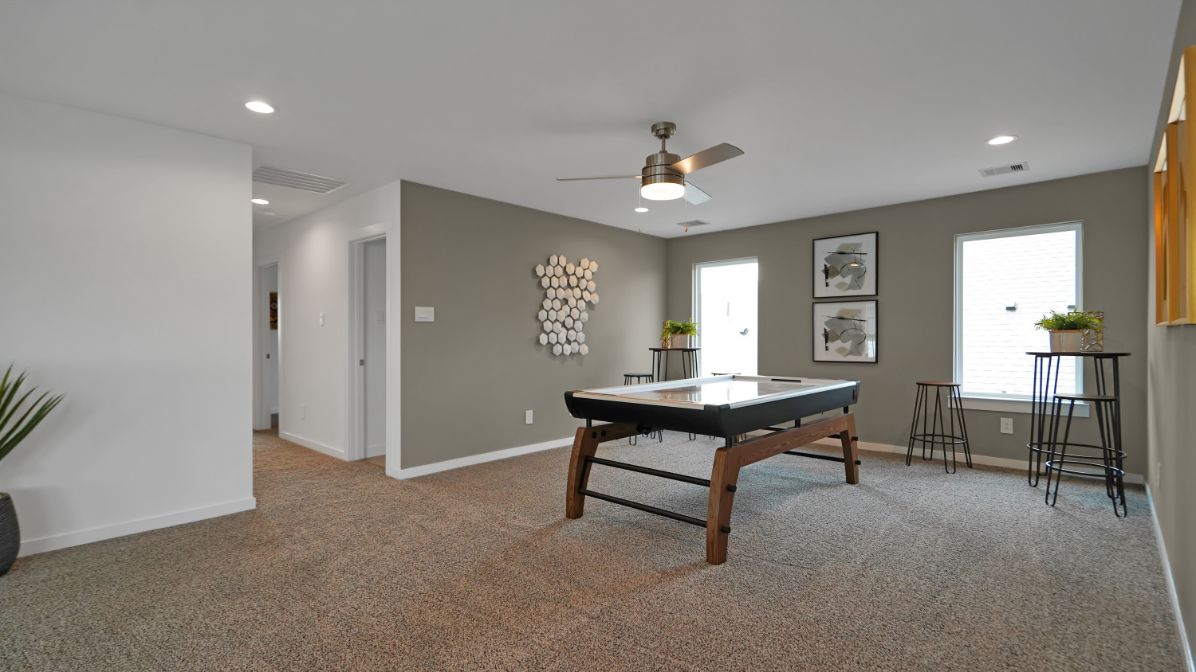upstairs game room
