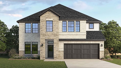 chloe two story plan rendering
