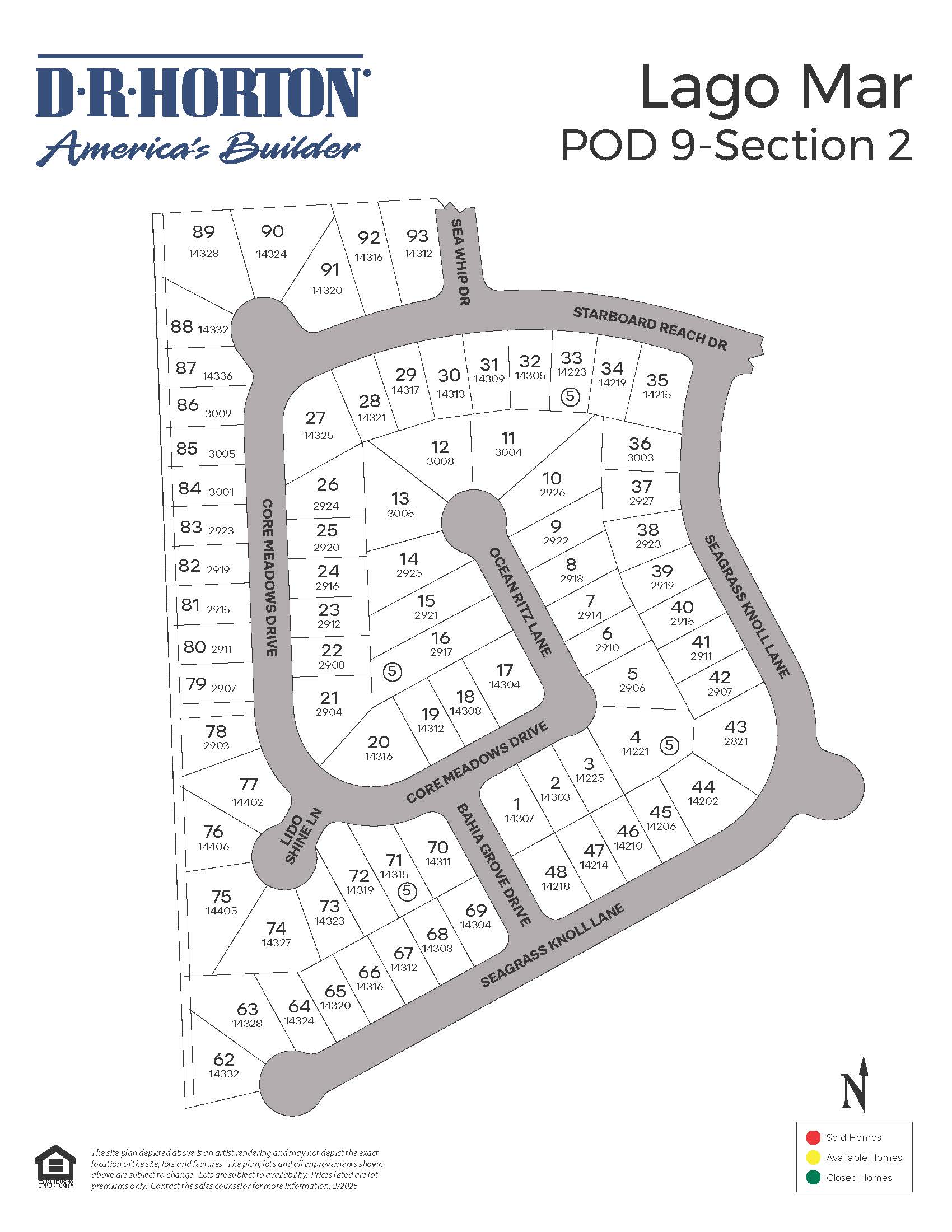 Static Lot Map