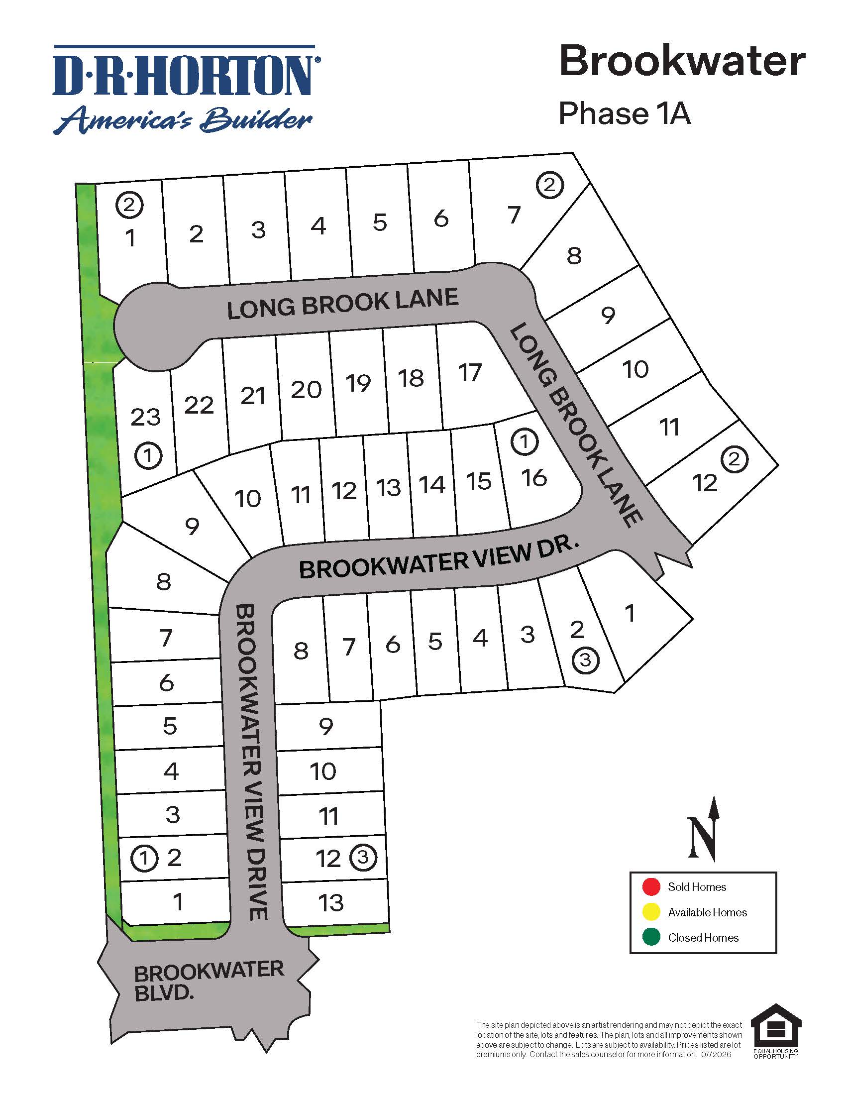 Static Lot Map