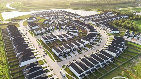Aerial View of the Neighborhood