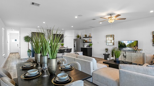 dining room and Livingroom