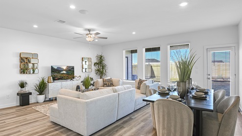 foyer to living room