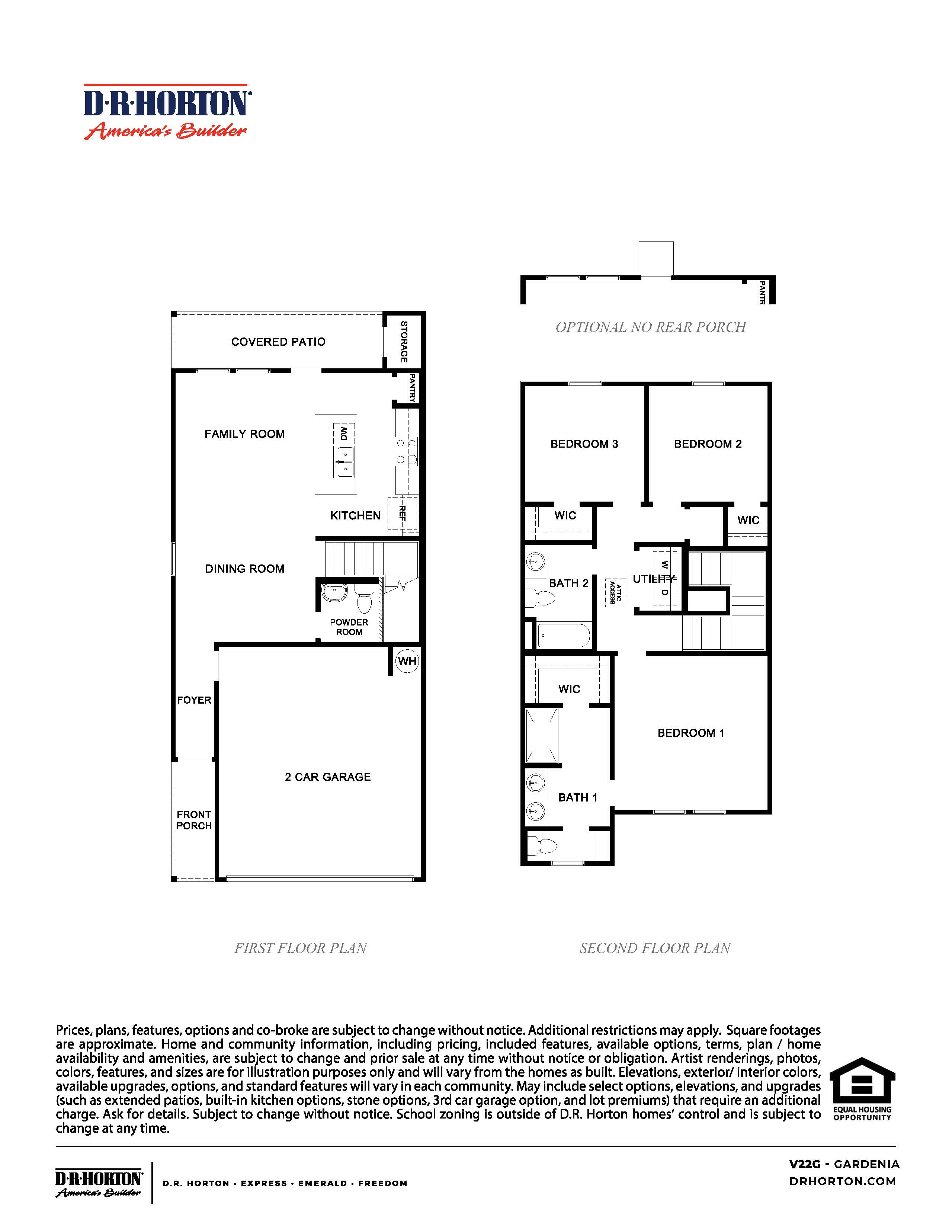 Floorplan for Gardenia