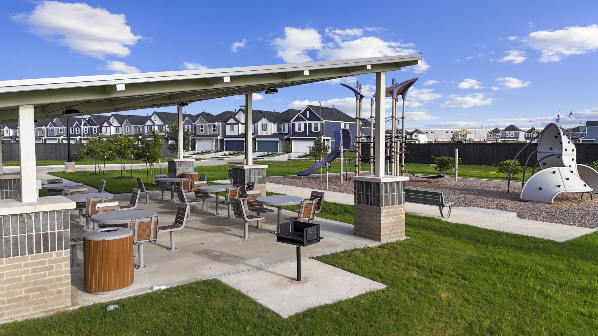 a community pavillion for the residents of grand west