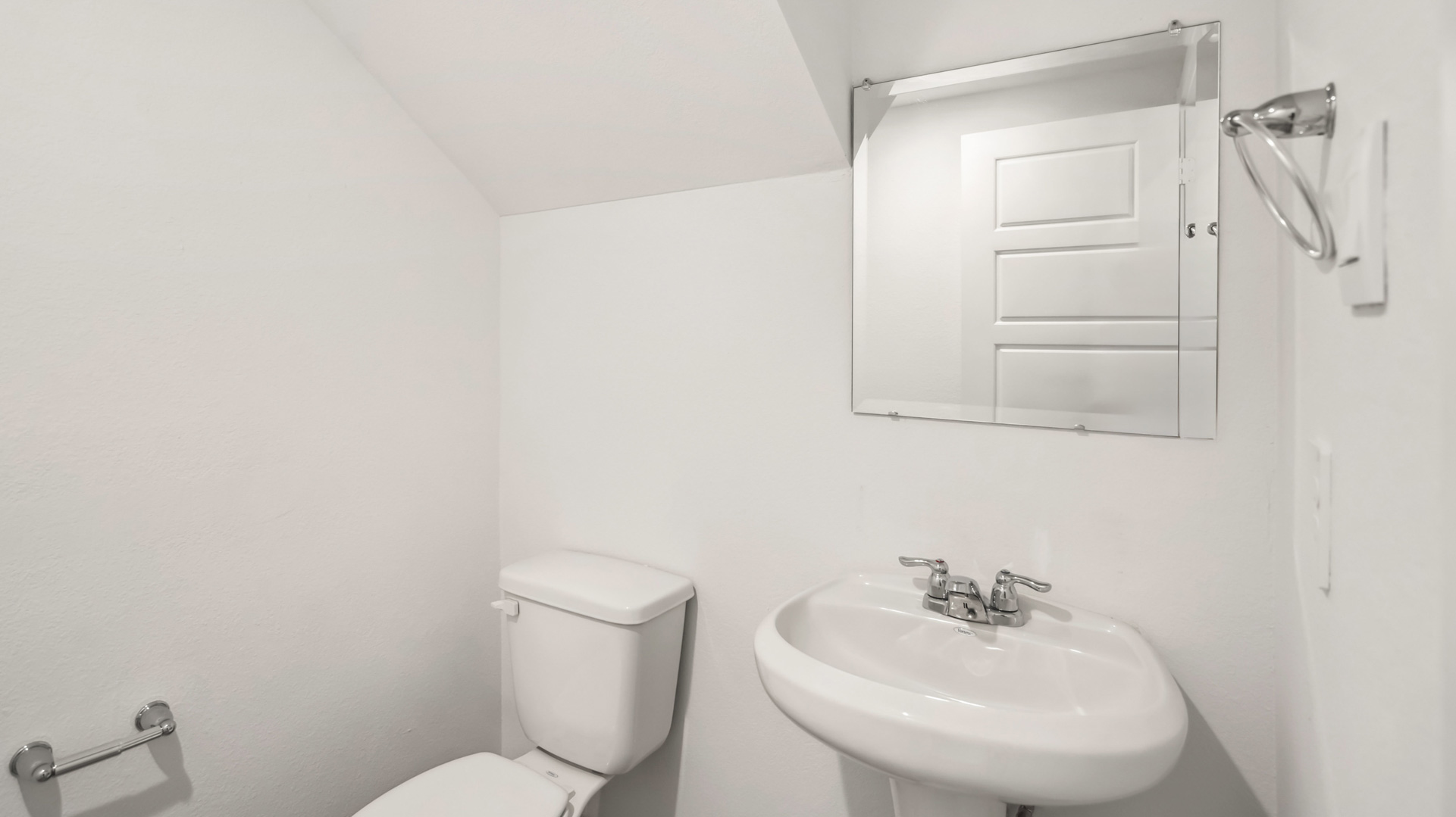 downstairs half bathroom for guests