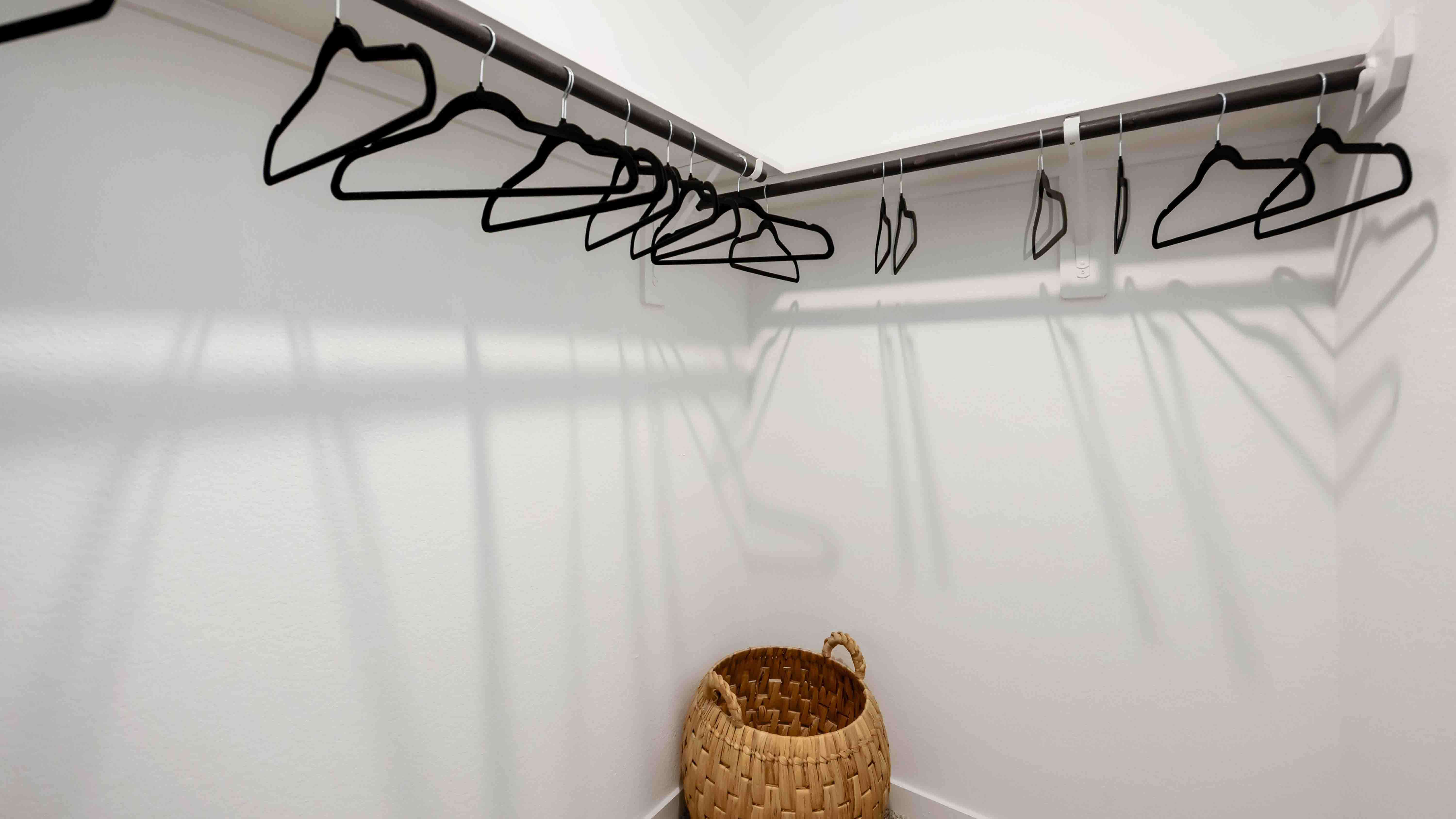 walk-in closet in the primary with lots of storage