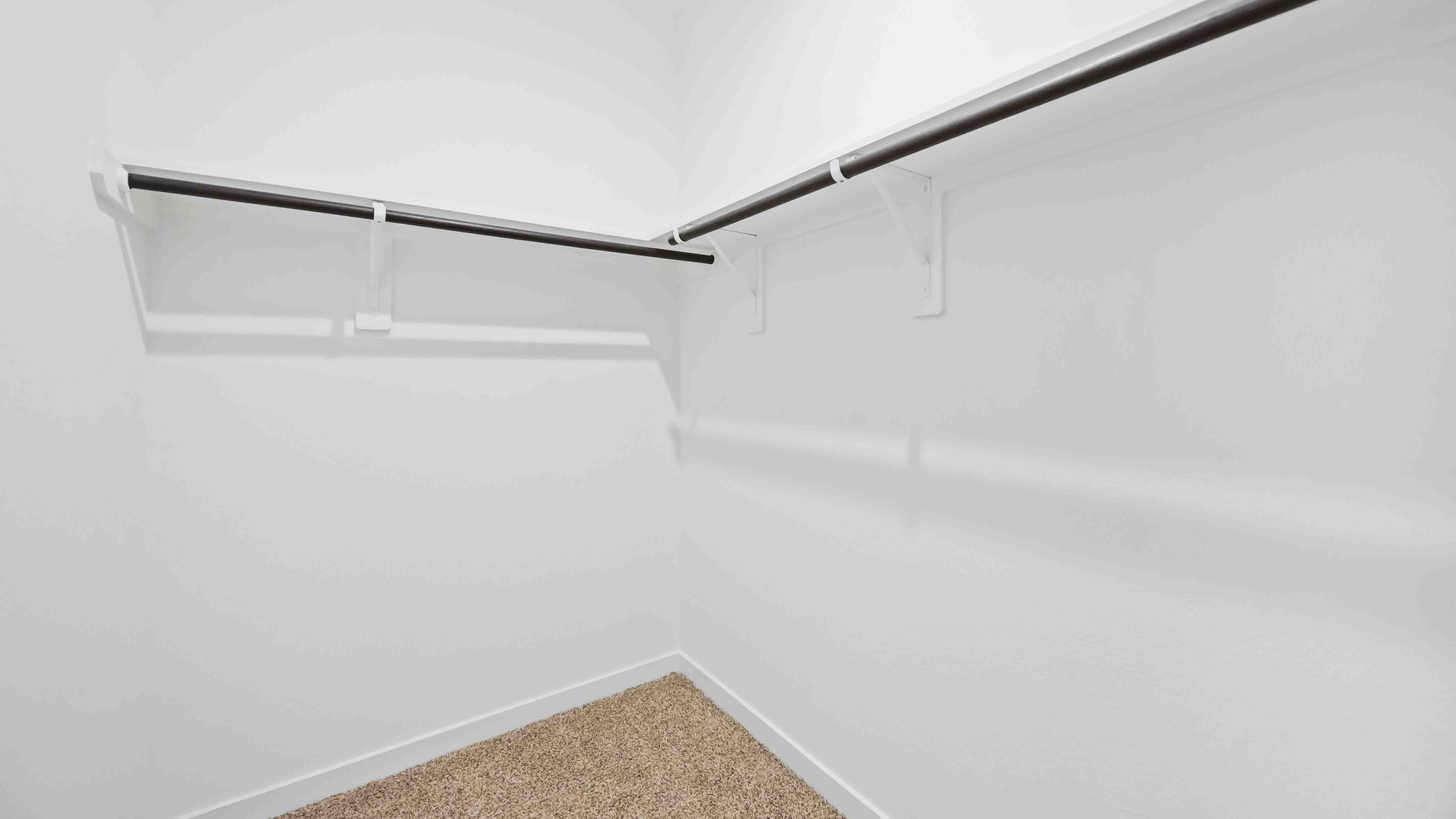 walk-in closet in the primary with lots of storage