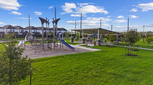 large playground located within the gated areas of grand west community