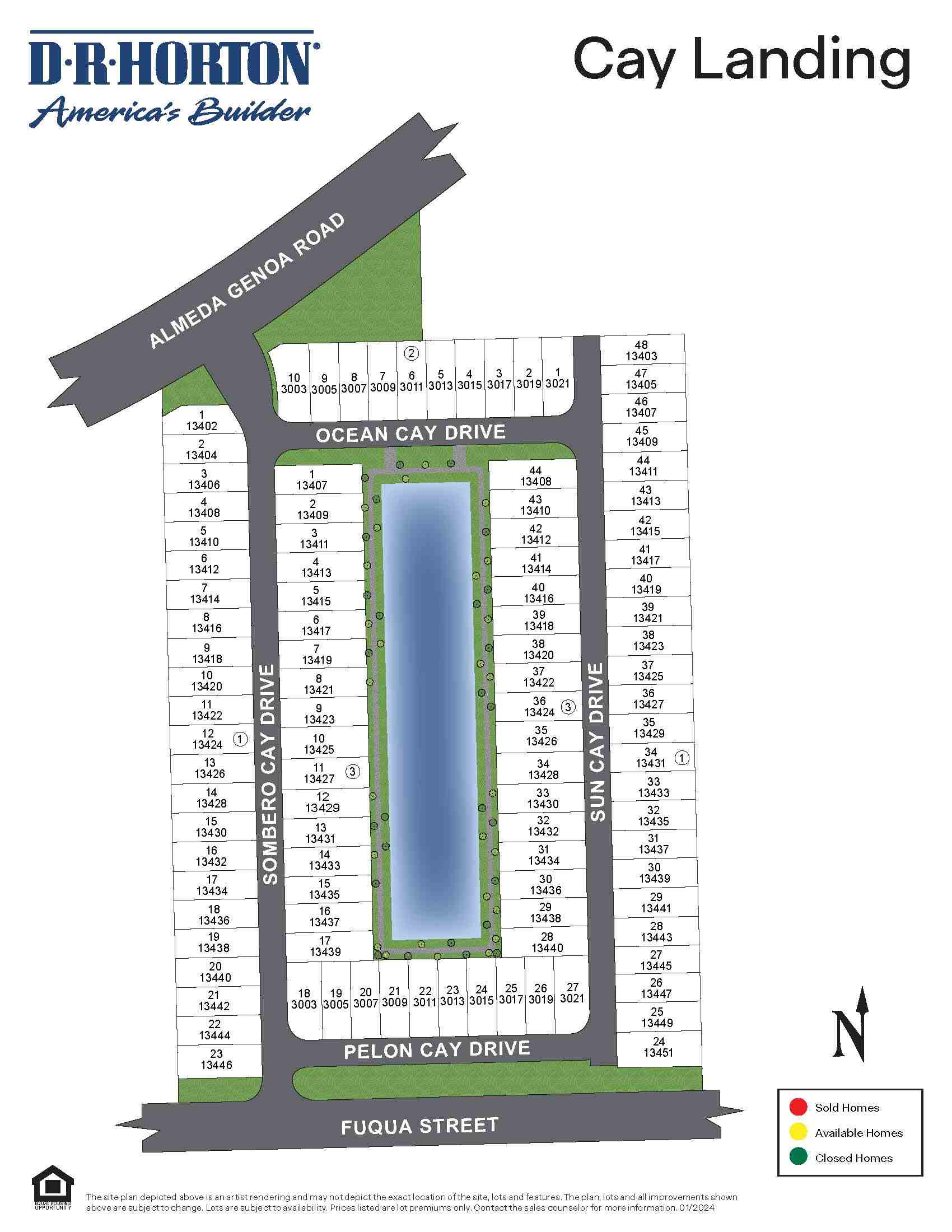 Static Lot Map