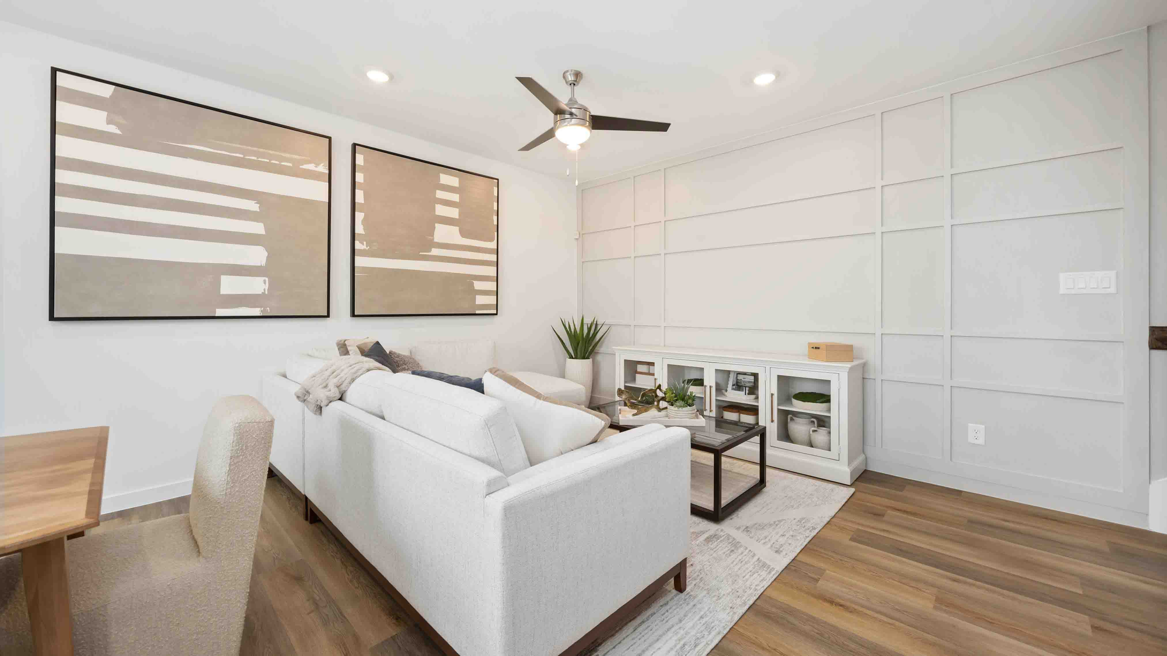 spacious living room with plenty of natural light