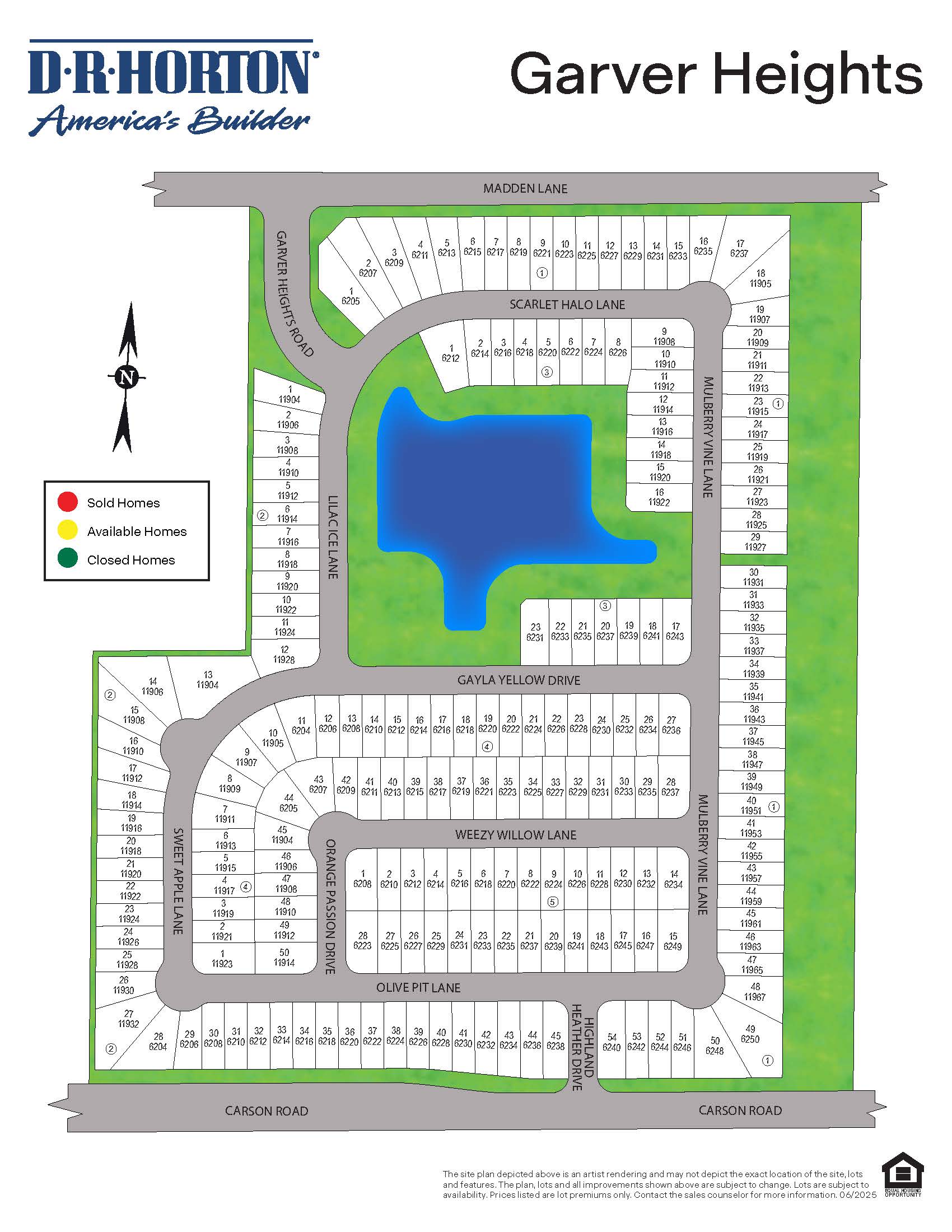 Static Lot Map