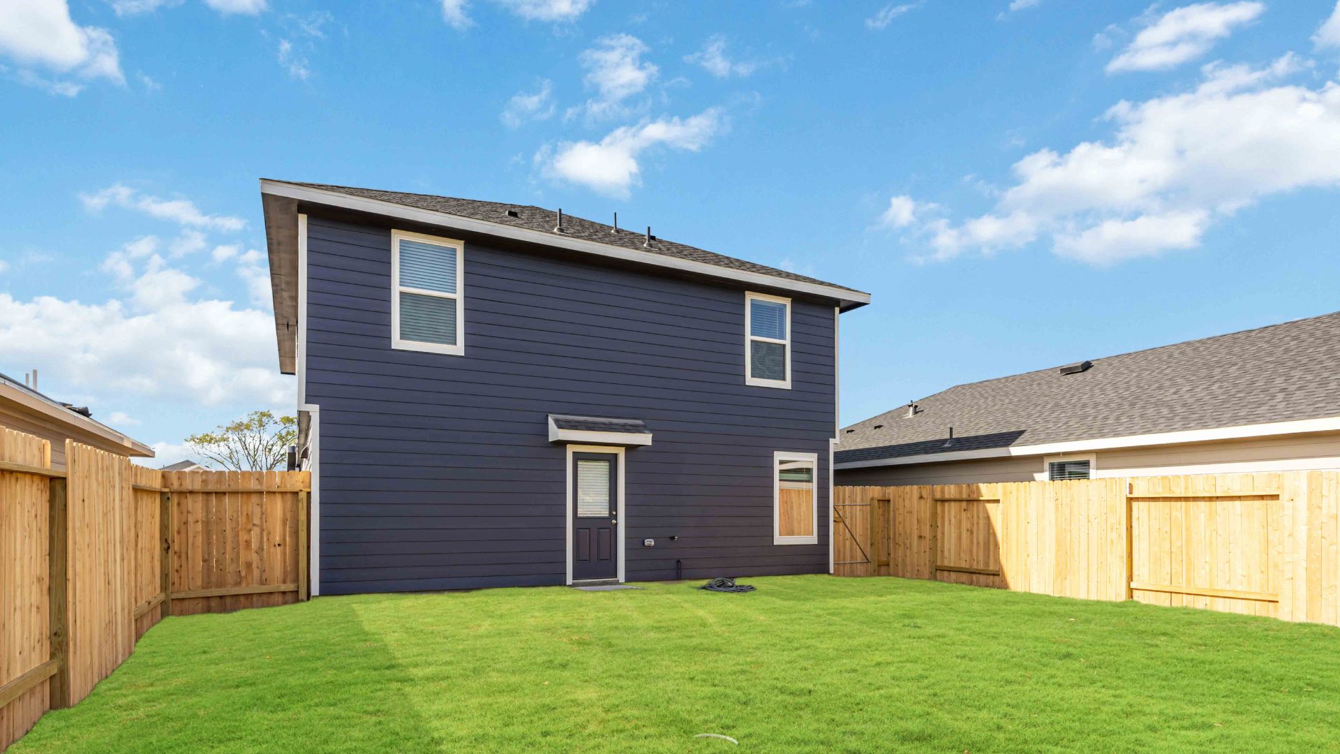 spacious backyard area with room for pets and outdoor activities