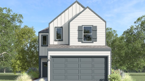 Aspen floorplan elevation B
