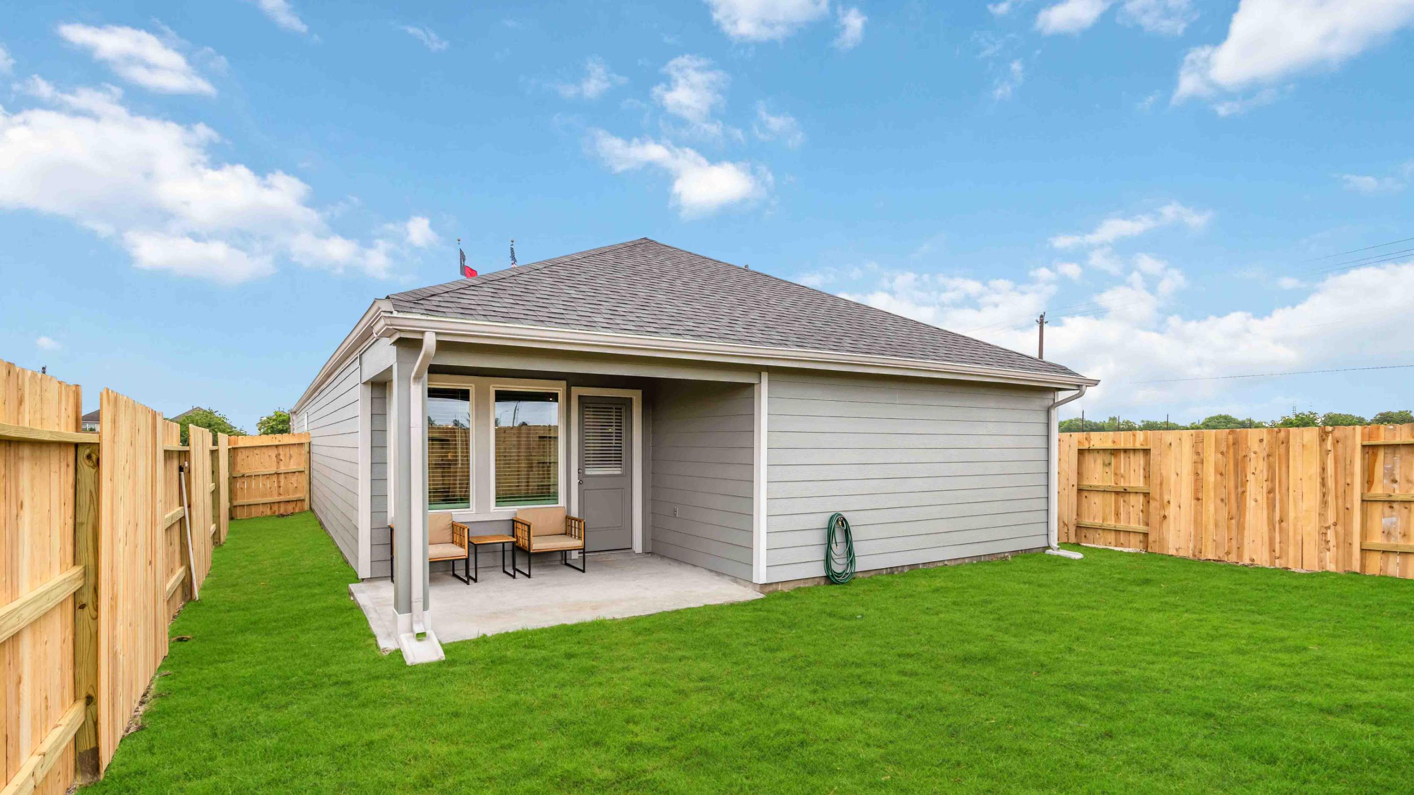 spacious backyard area with room for pets and outdoor activities