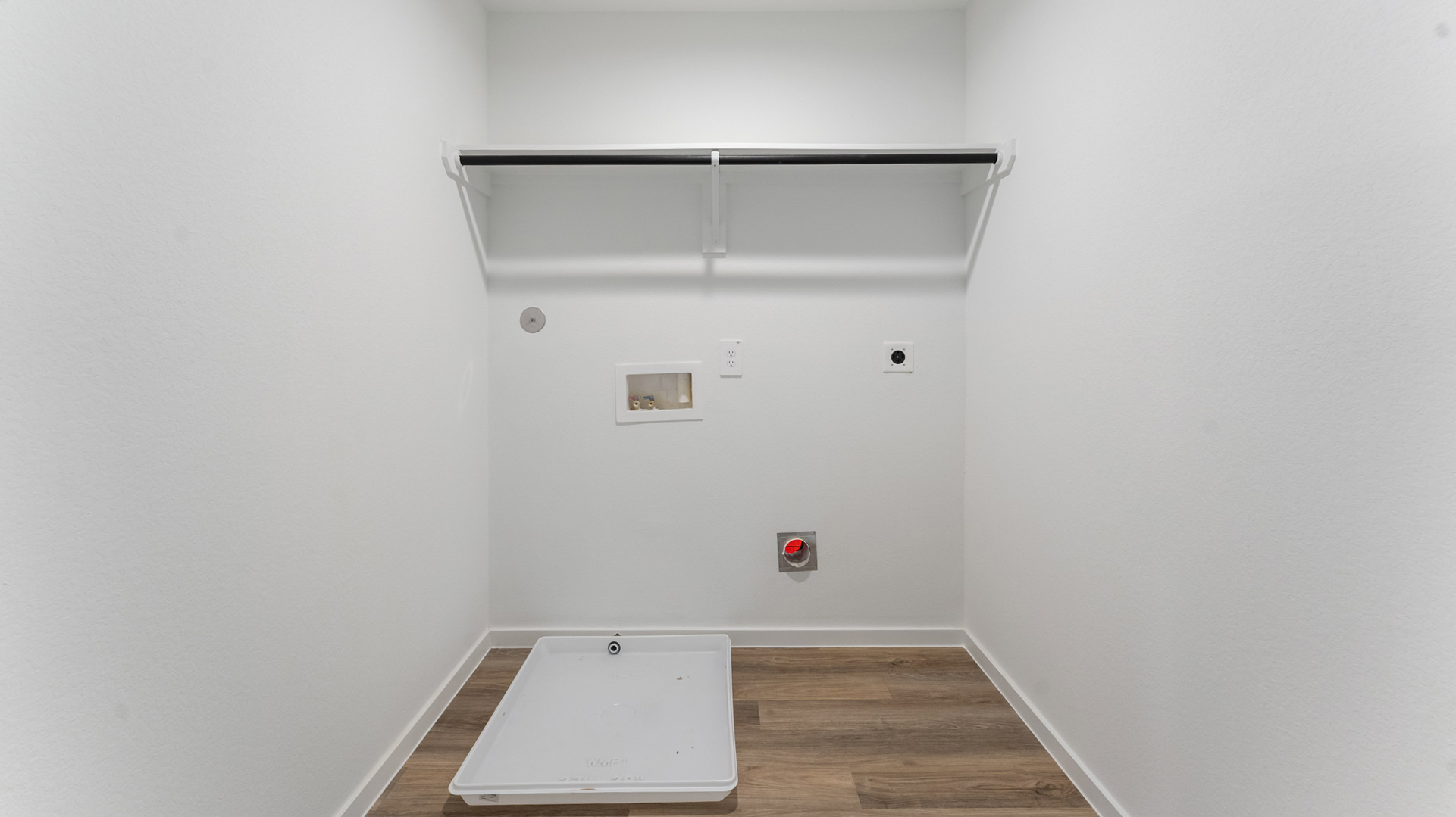 a laundry room is conveniently located upstairs between all bedrooms