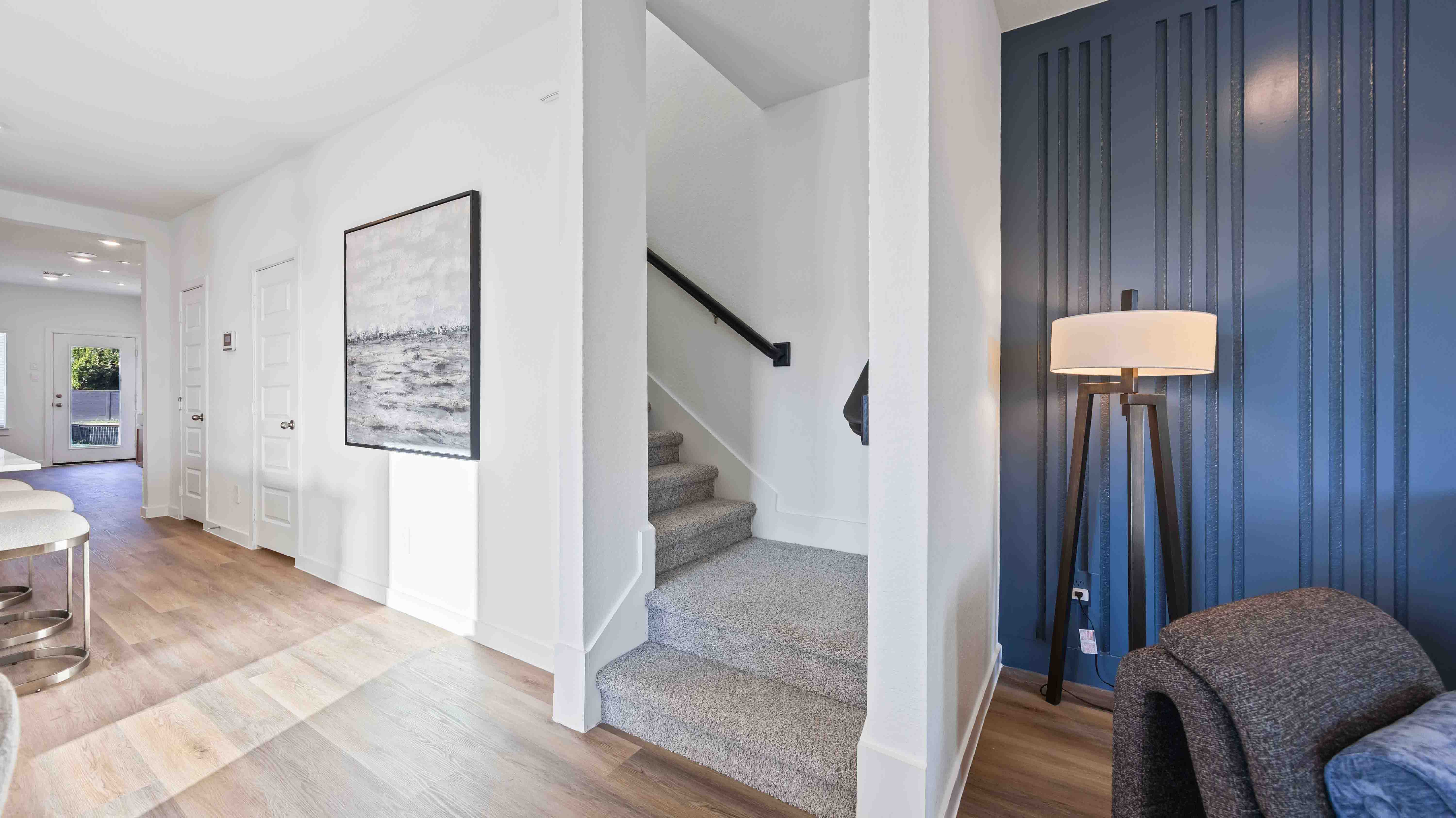 upstairs access from the first floor off the dining area