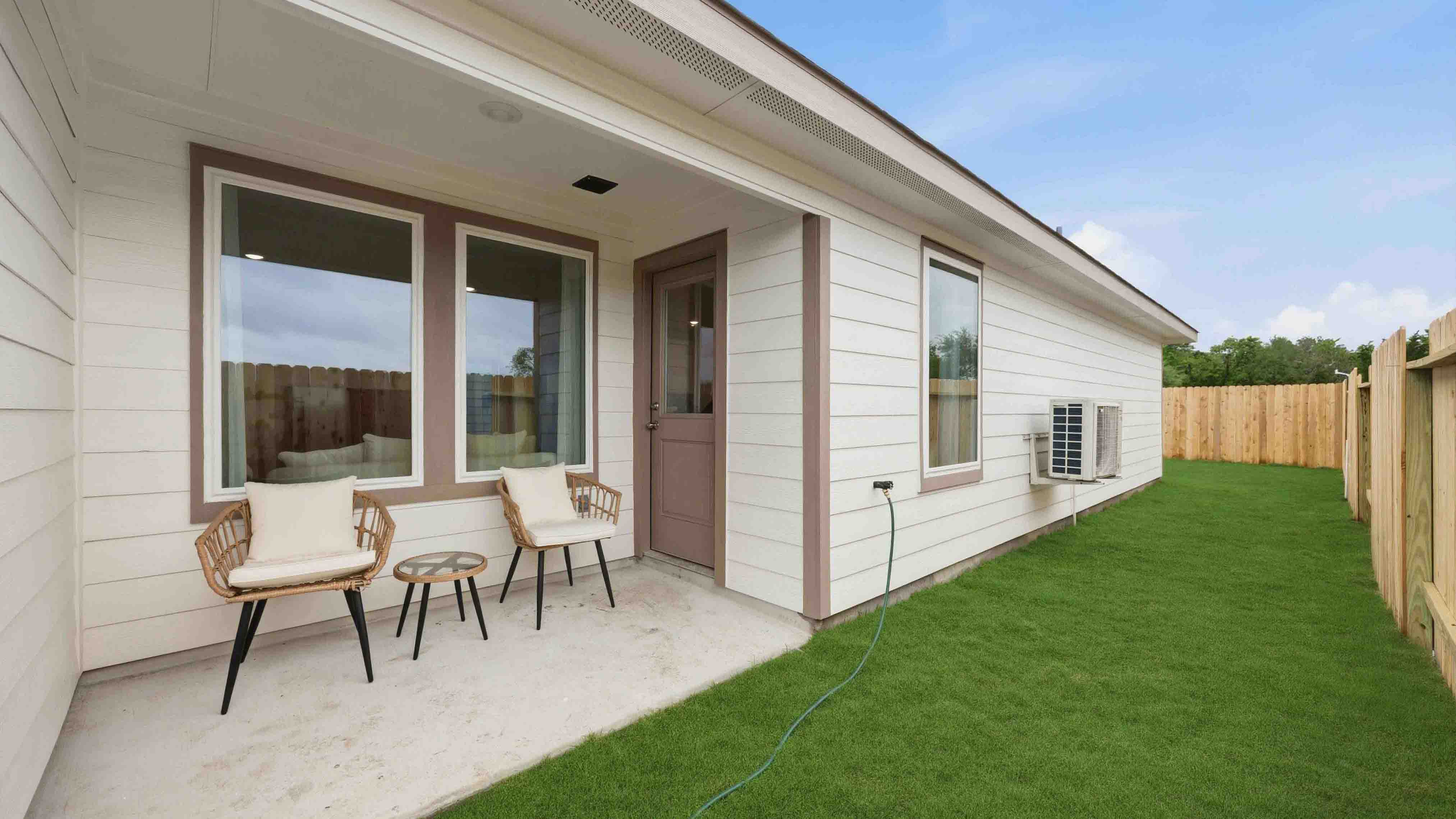backyard patio with room for outdoor furniture