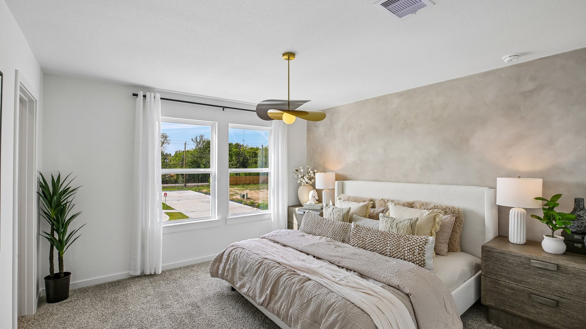 Private owner's suite designed for comfort, functionality, and relaxation.