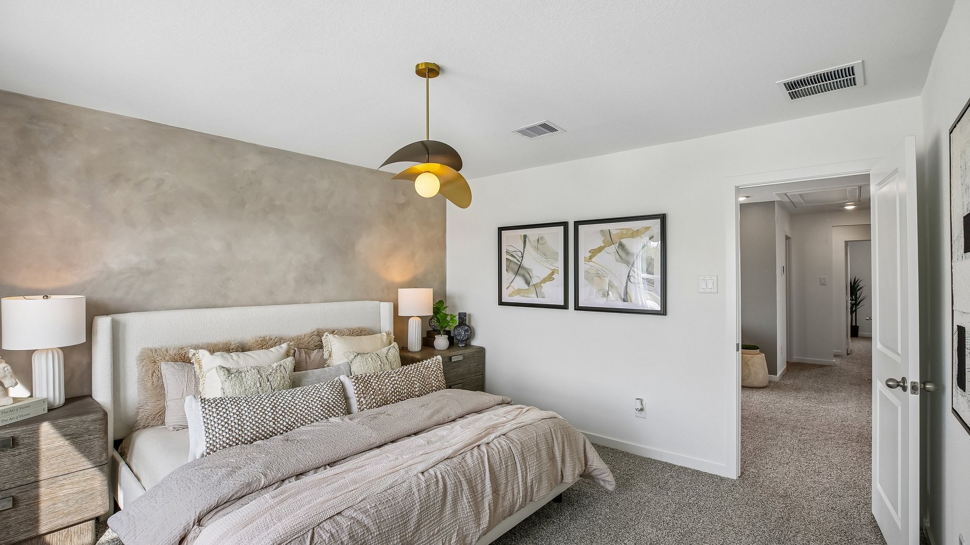 Private owner's suite designed for comfort, functionality, and relaxation.