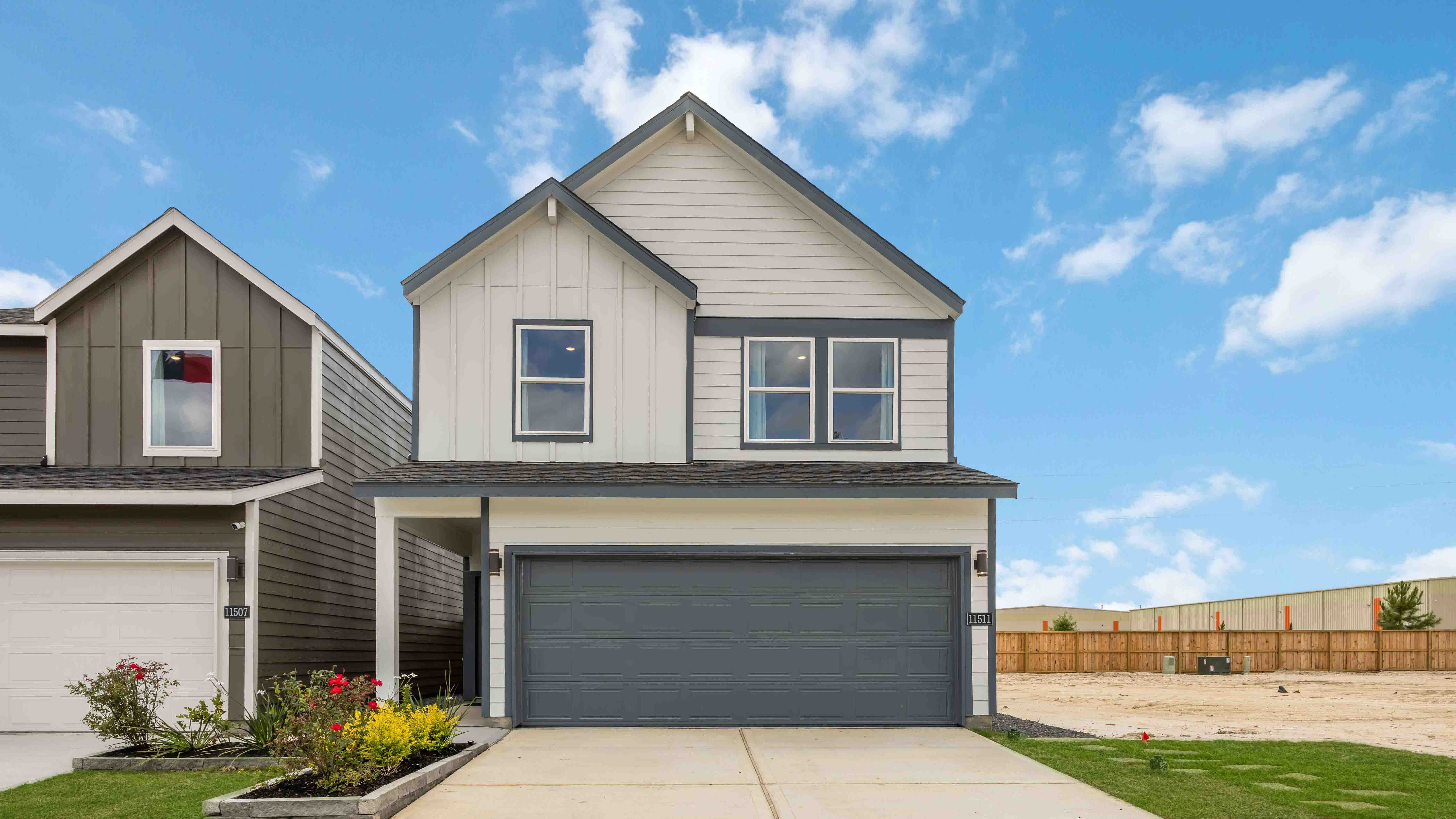 jasmine floor plan with a two car garage and four bedrooms