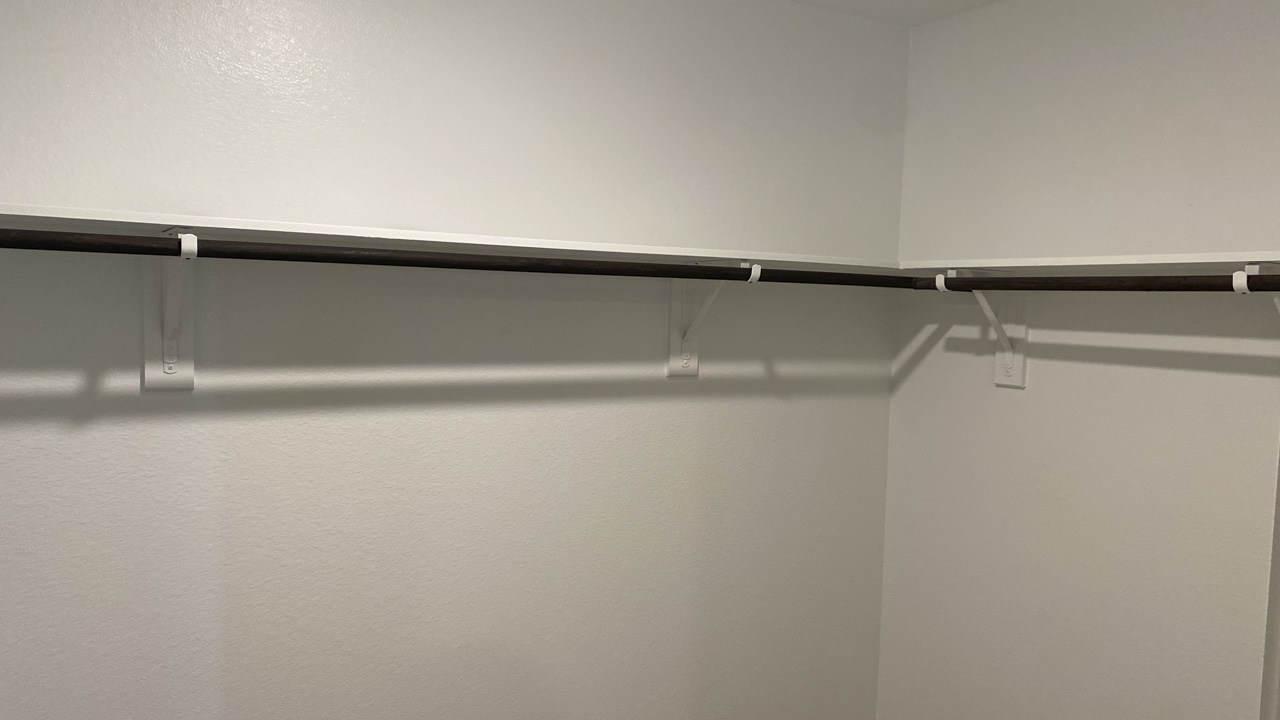 primary bedroom closet